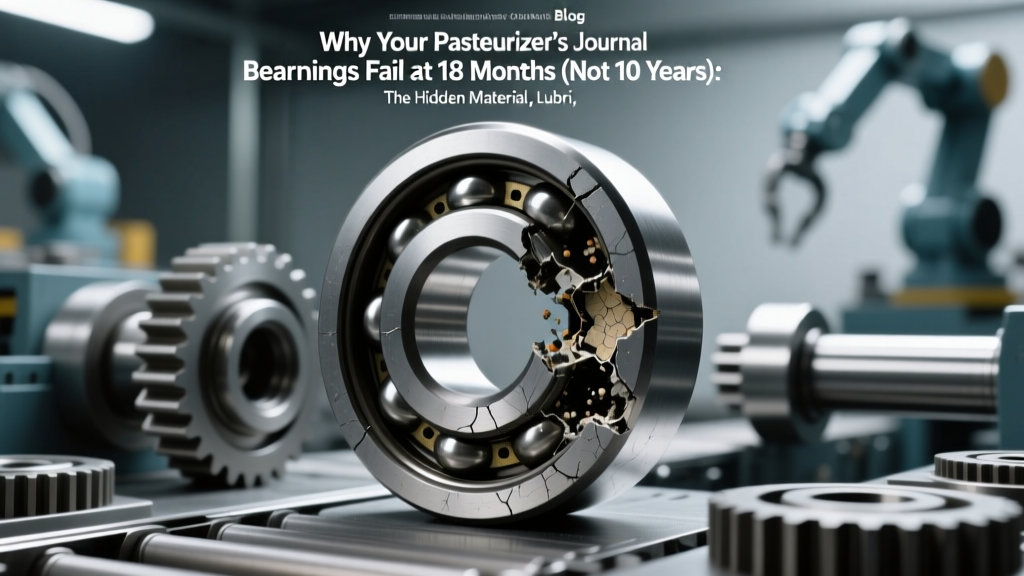 Why Pasteurizer Journal Bearings Fail at 18 Months