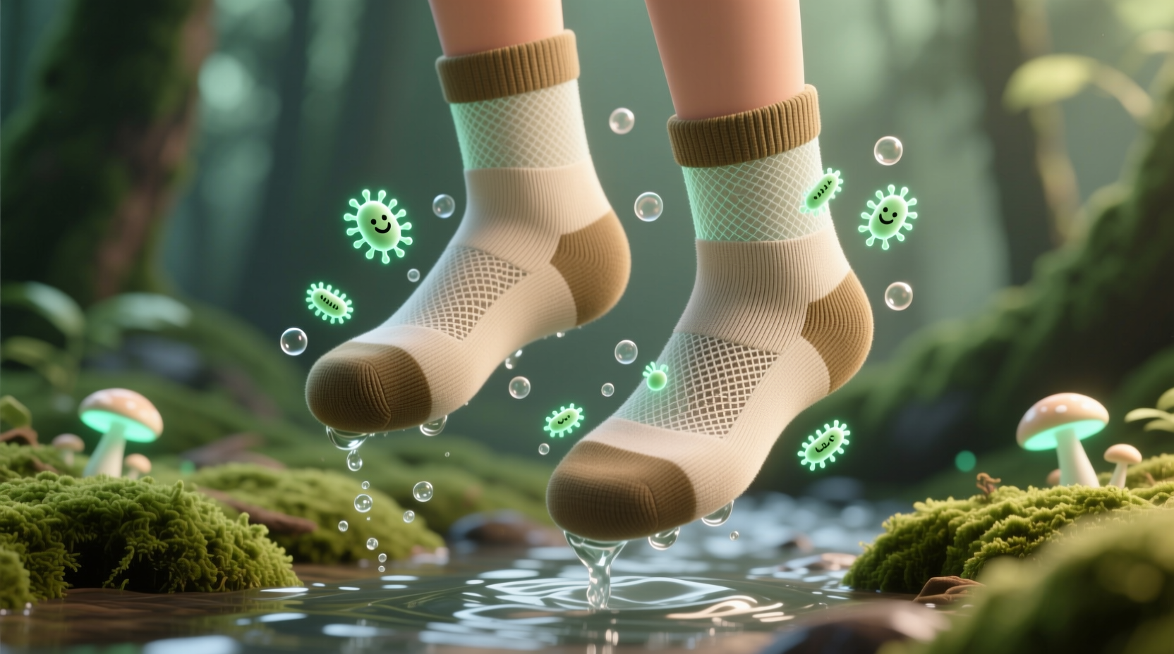 how to deodorize stinky hiking socks safely