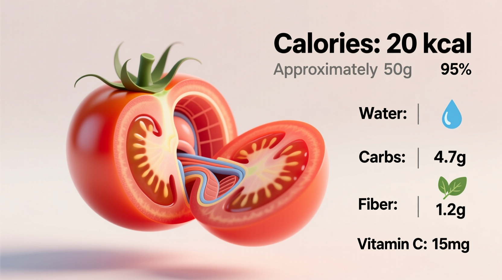 How Many Calories in a Small Tomato? (18 Calories)