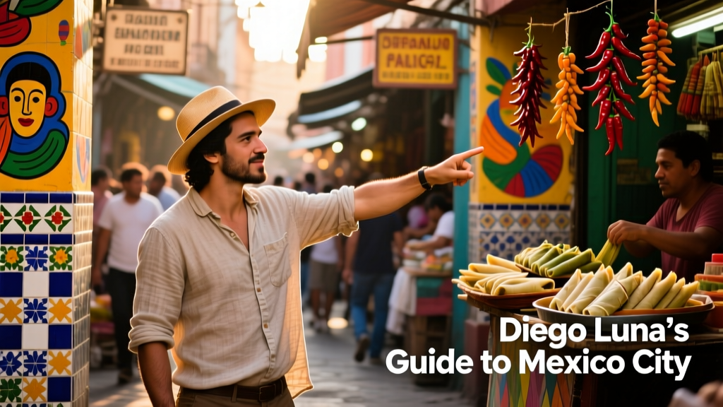Diego Luna’s Mexico City: A Local’s Unfiltered Guide to the Heart of the Republic