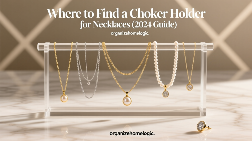Where to Find a Choker Holder for Necklaces (2024 Guide)