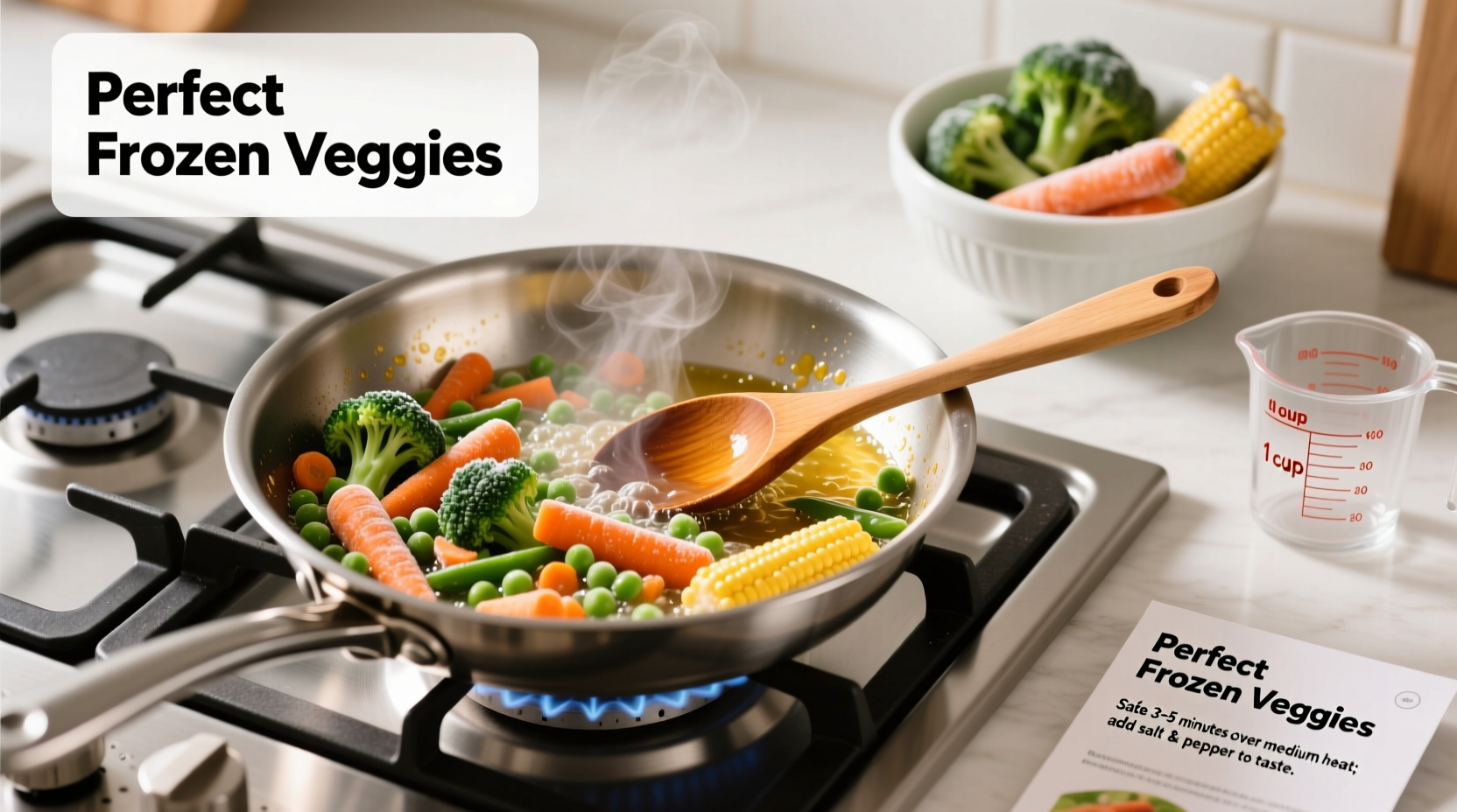 how do you cook frozen vegetables