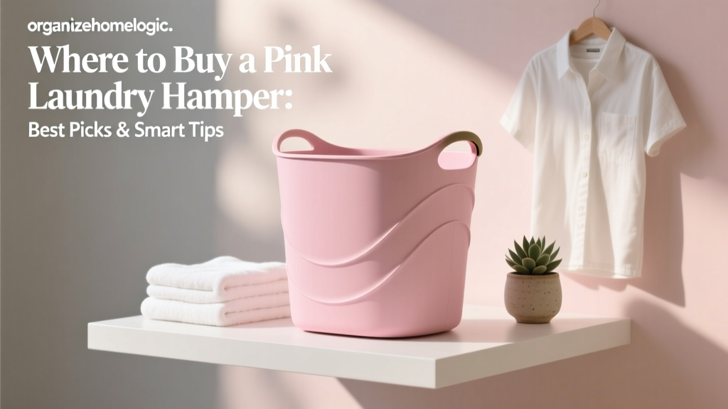 Where to Buy a Pink Laundry Hamper: Best Picks & Smart Tips