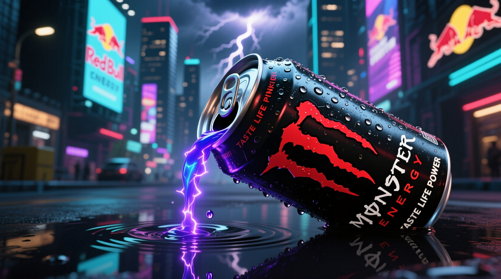 what does monster energy drink taste like