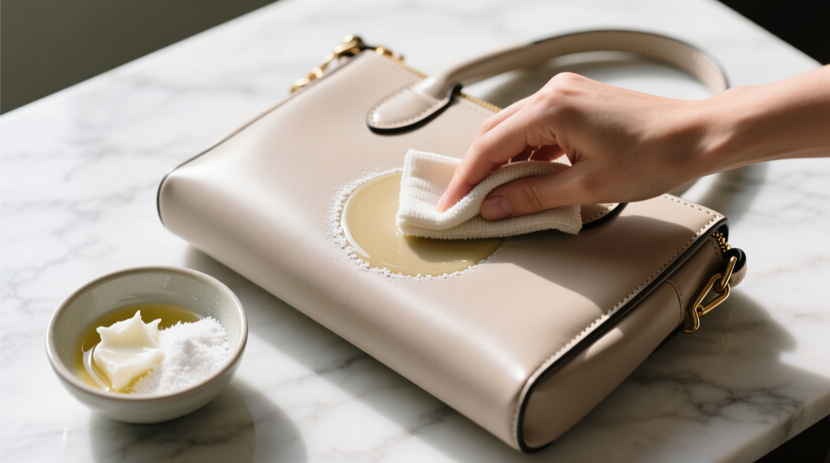 eco friendly vegan leather cleaning tips