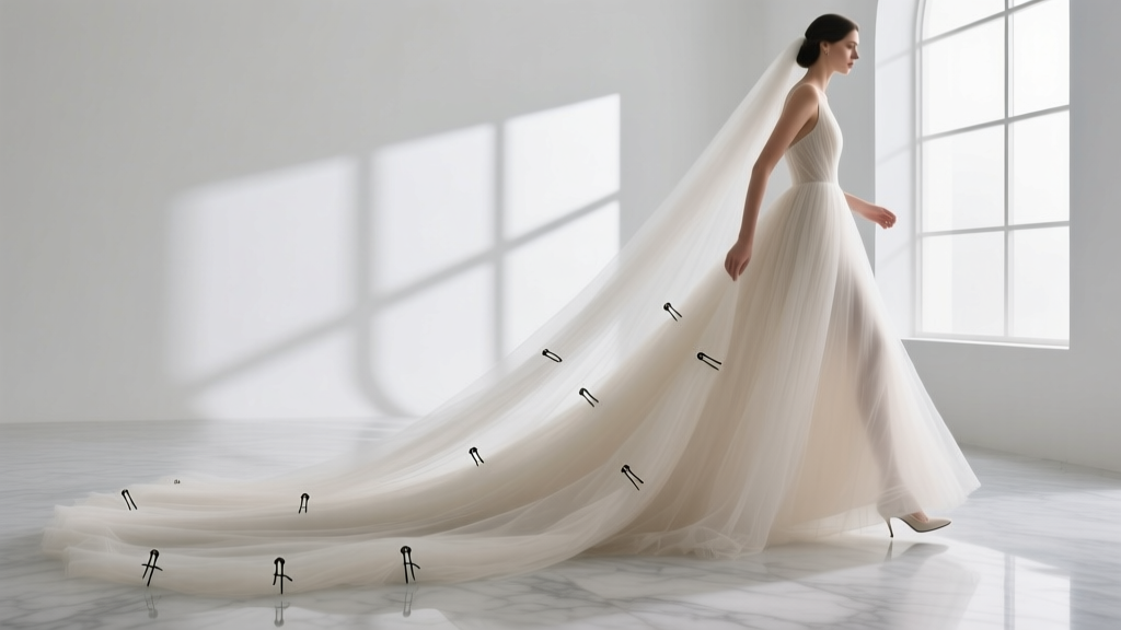 How to Pin Wedding Dress Train (2026)