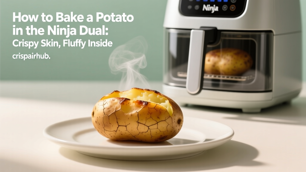 Bake Perfect Potatoes in Ninja Dual Zone Air Fryer
