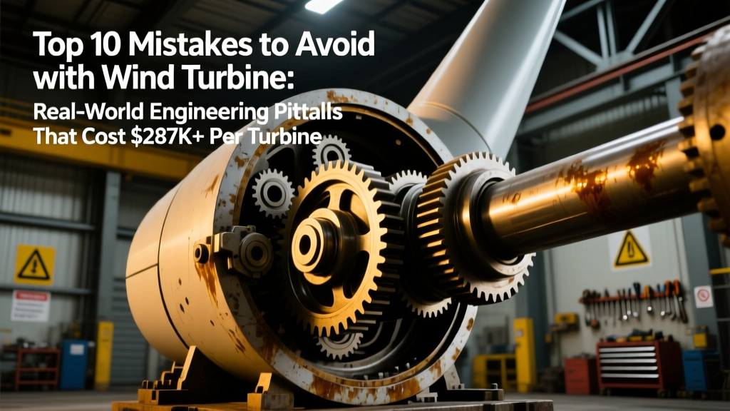 10 Costly Wind Turbine Mistakes & Fixes Before Commissioning