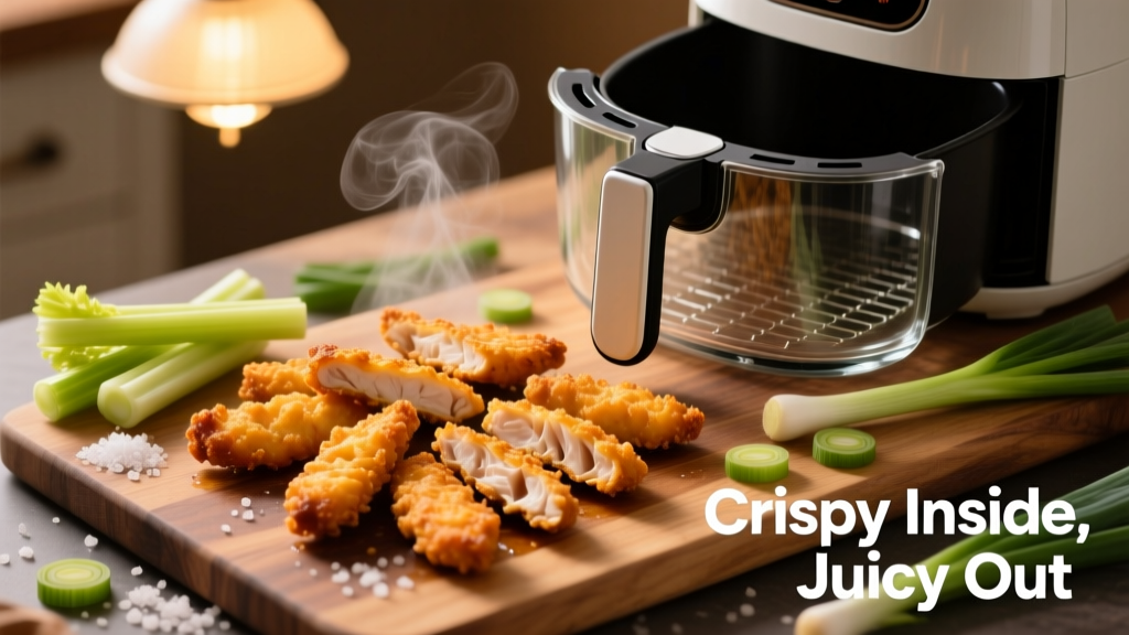 Perfect Air Fryer Chicken Strips (Crispy, Juicy & Easy)