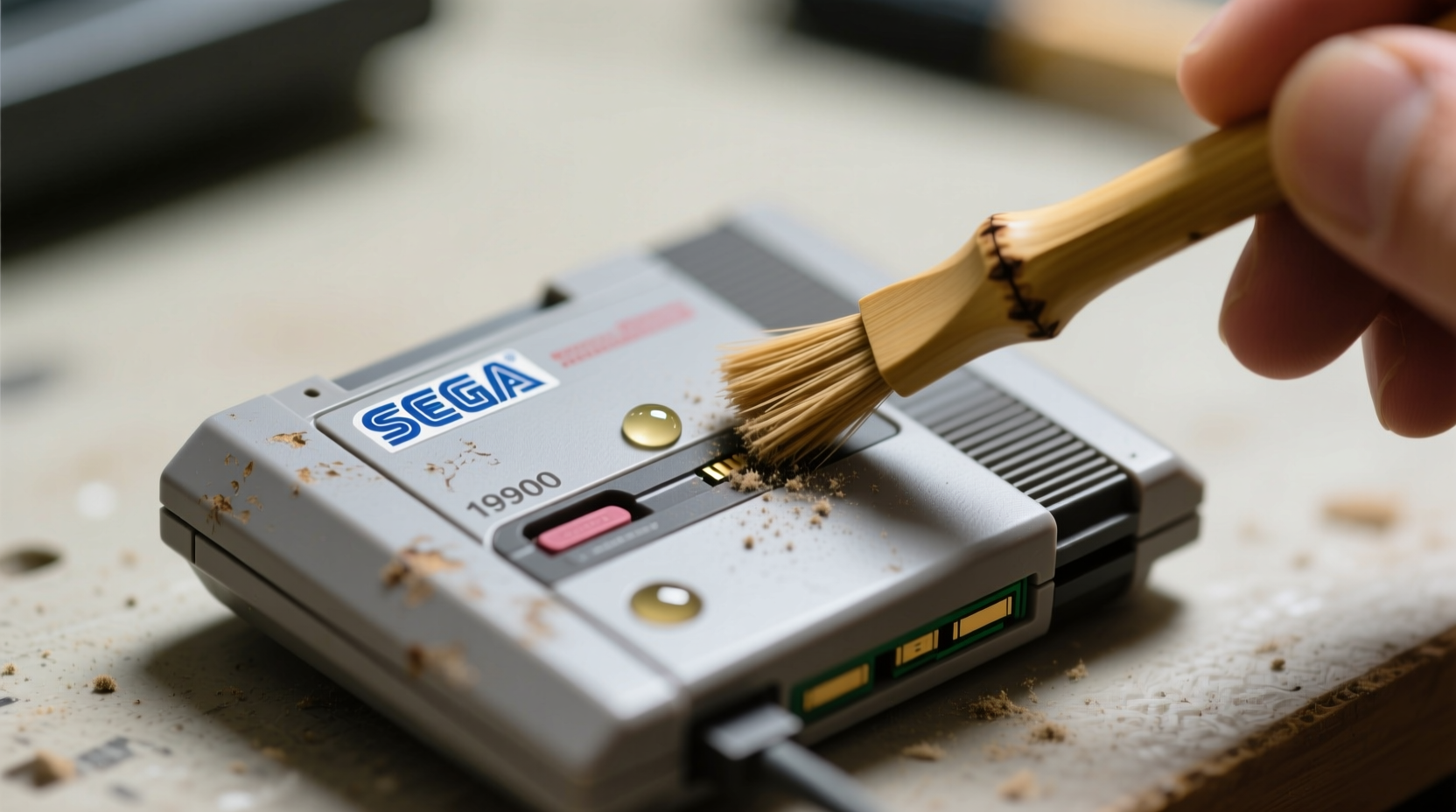 eco friendly sega genesis cartridge cleaning