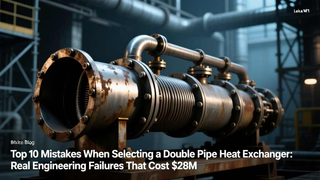 10 Double Pipe Heat Exchanger Selection Mistakes Costing