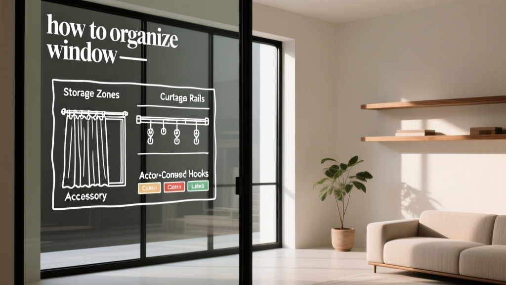 How To Organize Window: A Practical, Space-Smart System for Every Home