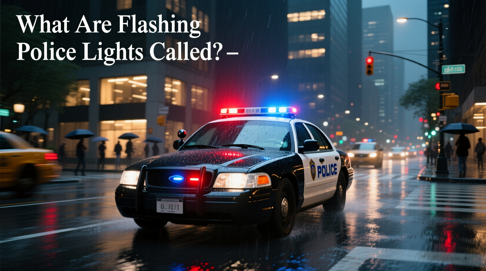 How to Choose Lights Police Strobe, What Are Flashing Police Lights Called?