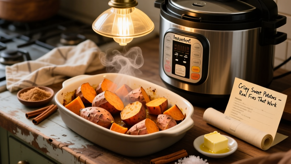 Crispy Sweet Potatoes in Instant Pot: Real Fixes