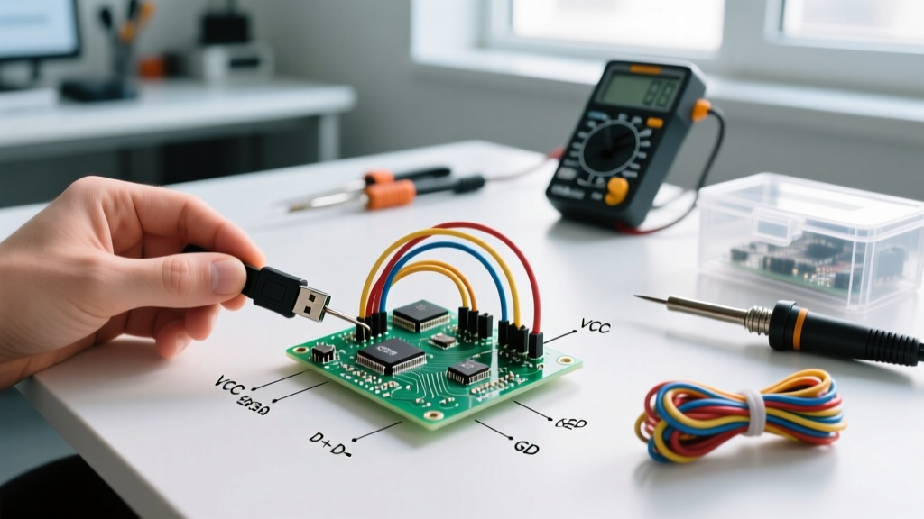 The Complete Wiring Diagram for USB Installations & Pinout Guide
