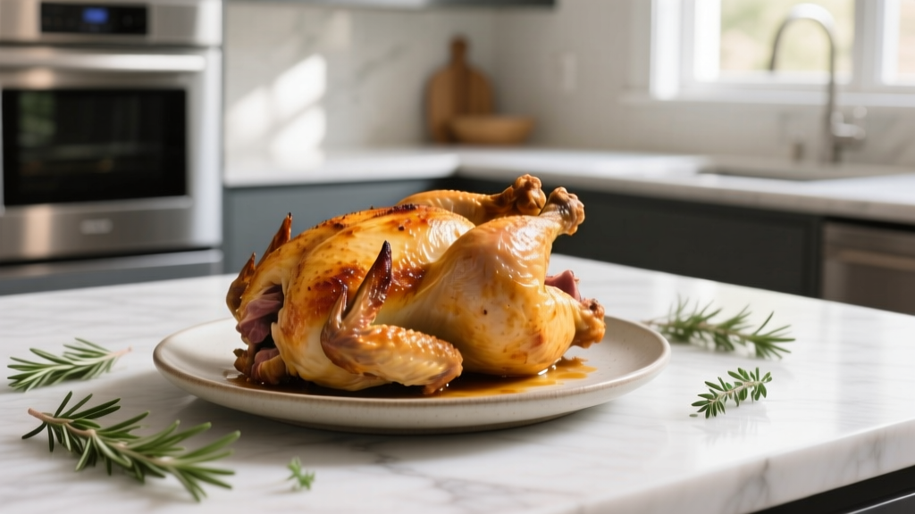 How to Roast a Chicken in an Air Fryer (Crispy & Juicy!)