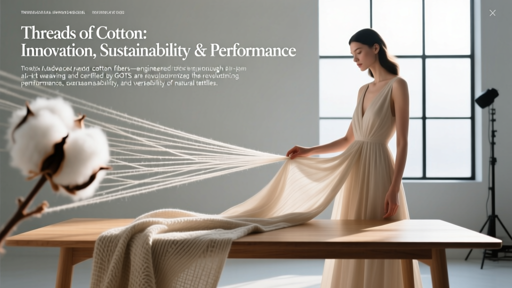 Threads of Cotton: Innovation, Sustainability & Performance