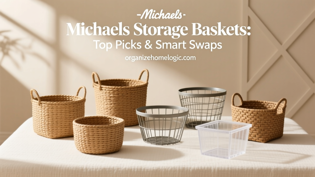 Michaels Storage Baskets: Top Picks & Smart Swaps