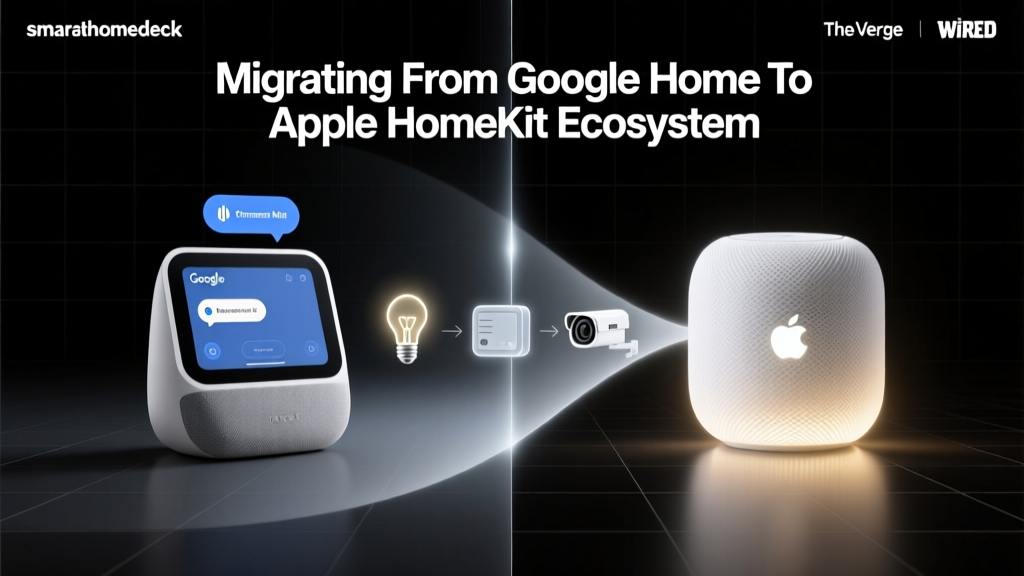 Migrating From Google Home To Apple HomeKit Ecosystem