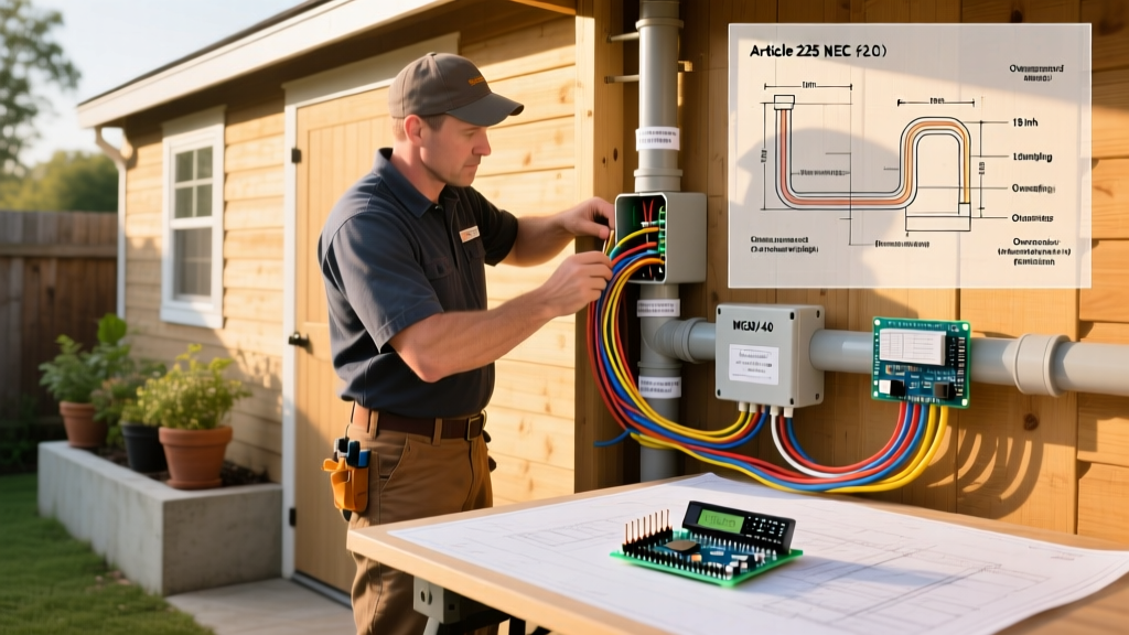 Garden Shed Electrical Wiring: NEC Code Requirements Explained