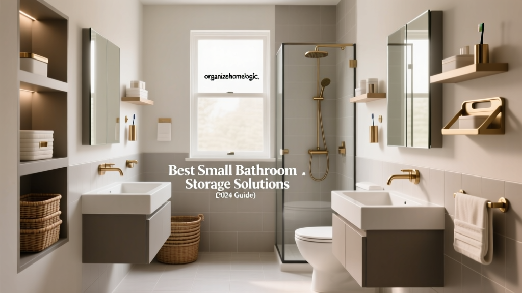 Best Small Bathroom Storage Solutions (2024 Guide)