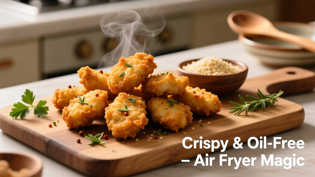 How to Air Fry Bare Chicken Nuggets (Crispy & Oil-Free!)