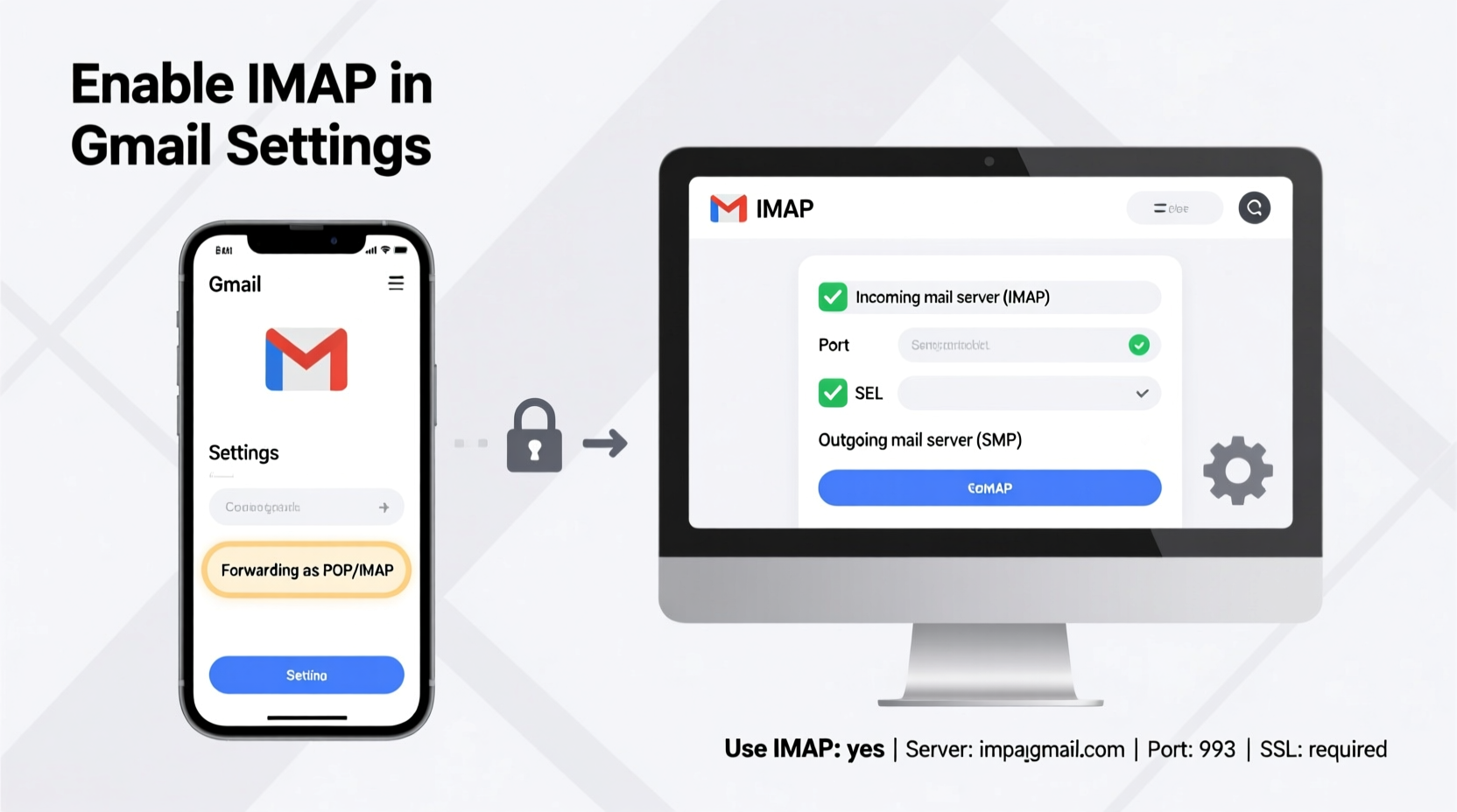 a better way to set up gmail imap