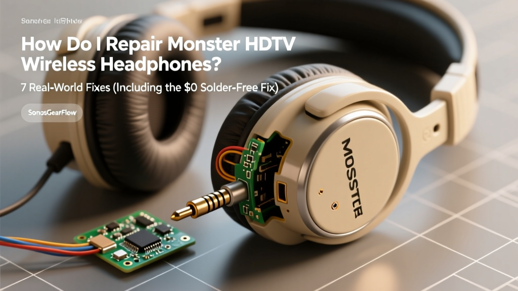 Monster HDTV Headphones Repair Guide (2026)