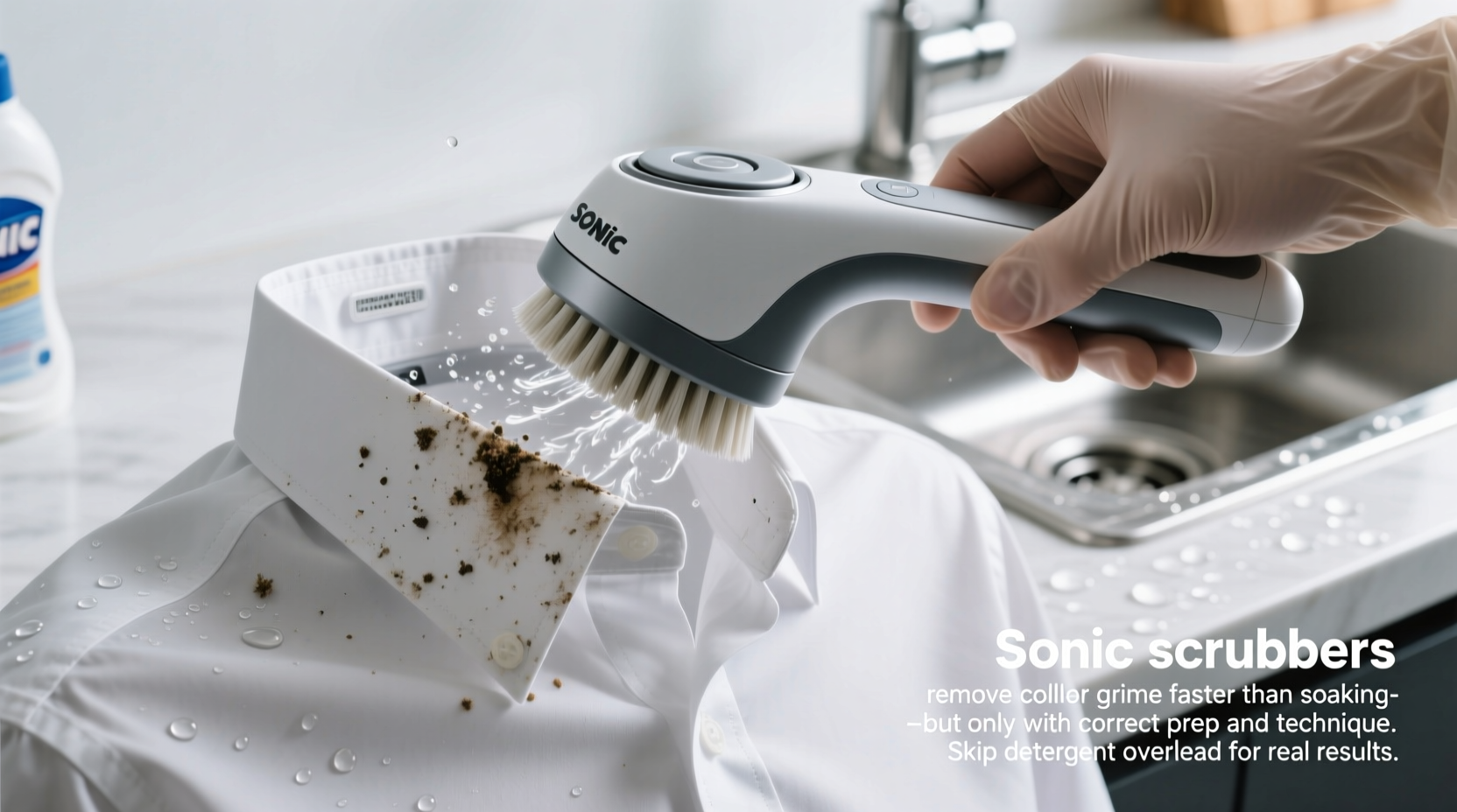 sonic scrubbers do they work on collar grime