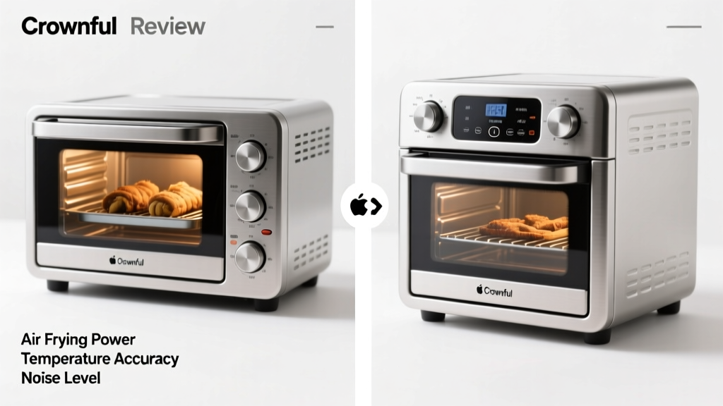 Crownful Air Fryer Toaster Oven Review: Truth or Hype?