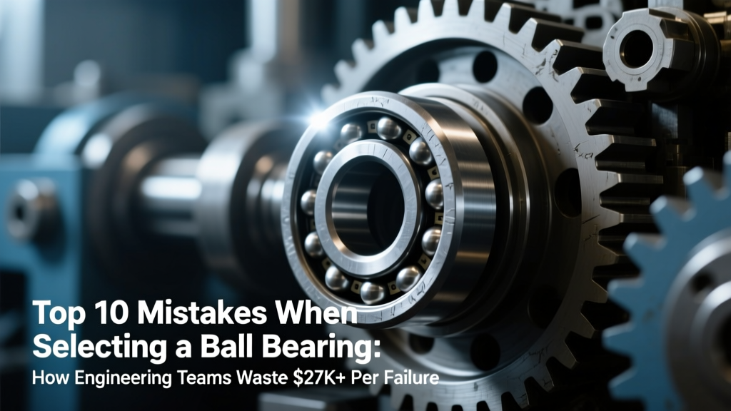 10 Ball Bearing Selection Mistakes Costing $27K+ Per Failure