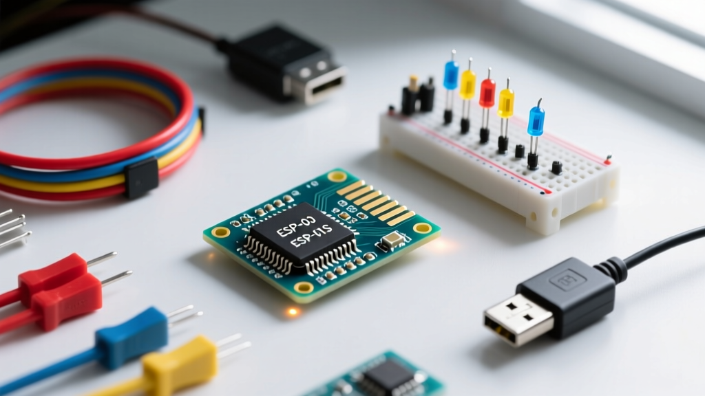 The Complete ESP-01 Pinout Guide: Wiring, Boot Modes, and ESP-01S Differences