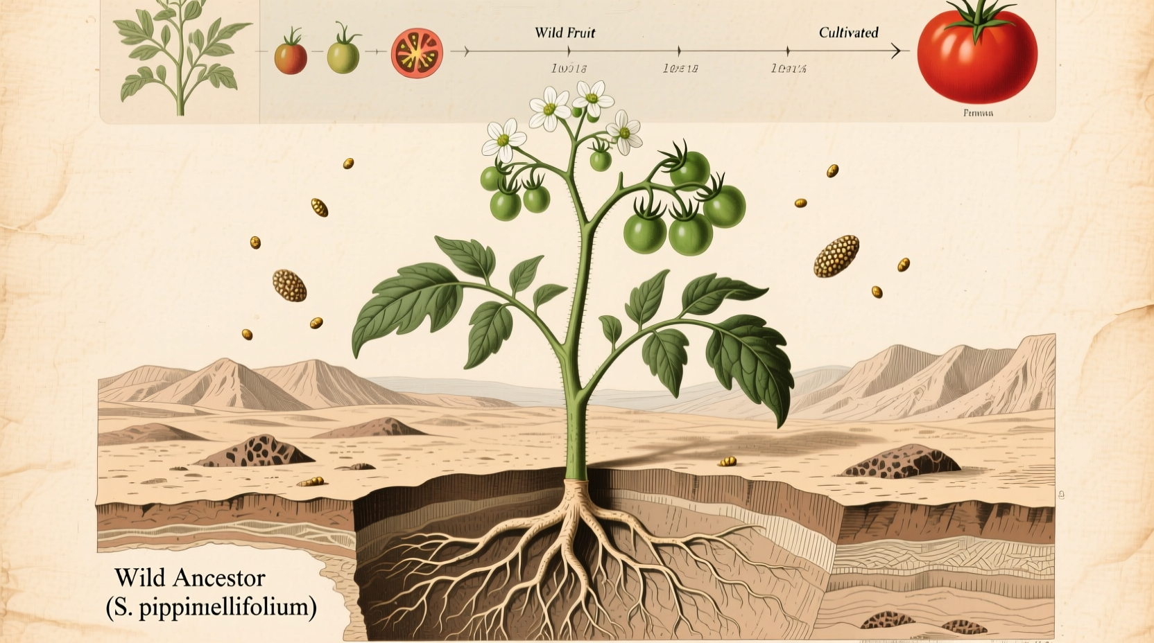 Tomato Plant Origin: Andean Roots to Global Staple