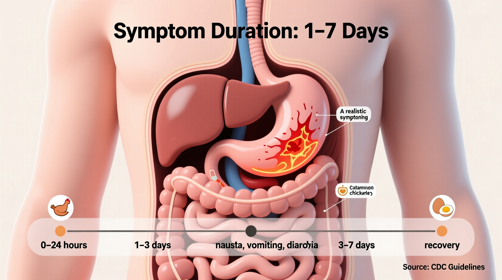 Food Poisoning Duration: How Long Symptoms Last by Cause