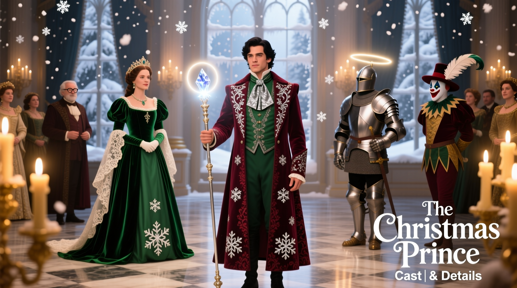 a christmas prince movie cast