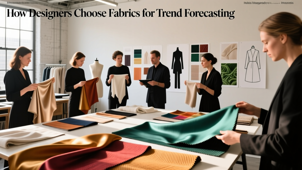 How Designers Choose Fabrics for Trend Forecasting