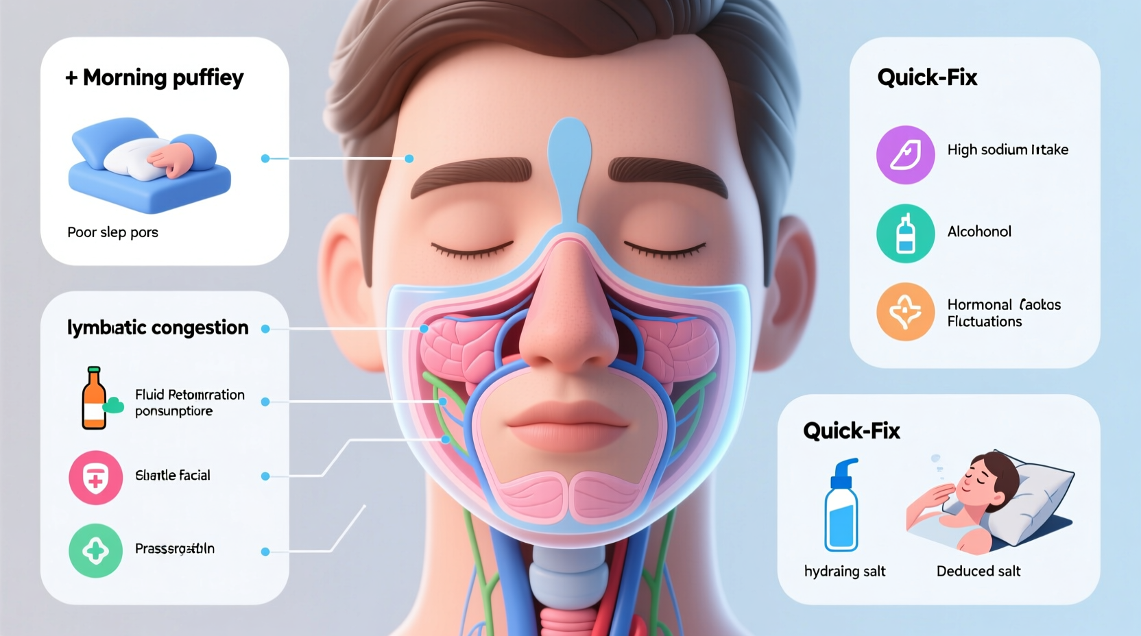 why do i wake up with a puffy face causes and quick fixes