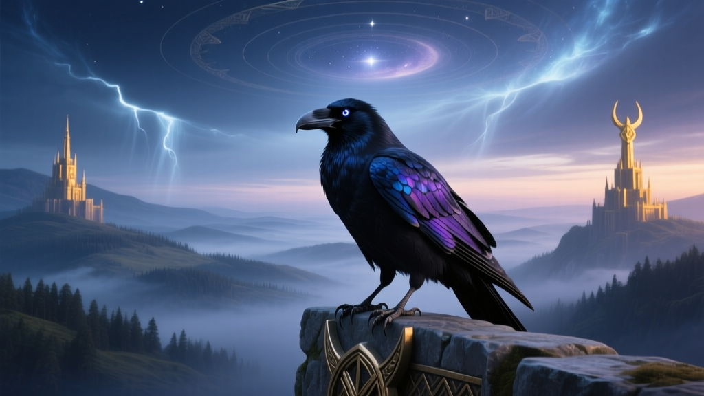Raven in Norse: Cultural Dream Symbolism