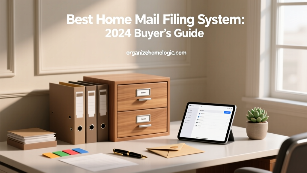 Best Home Mail Filing System: 2024 Buyer’s Guide