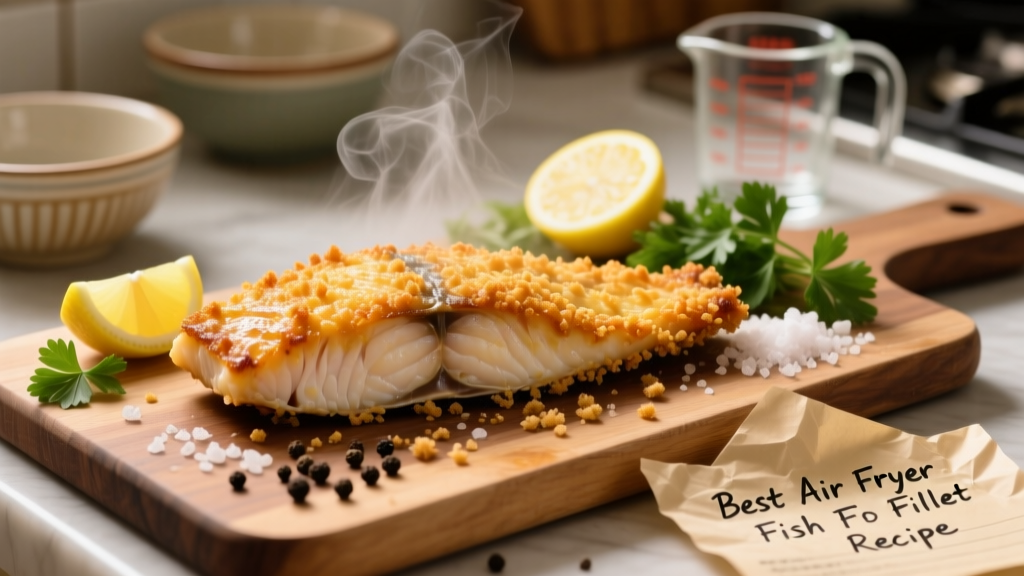 Best Air Fryer Fish Fillet Recipe (Crispy & Juicy!)