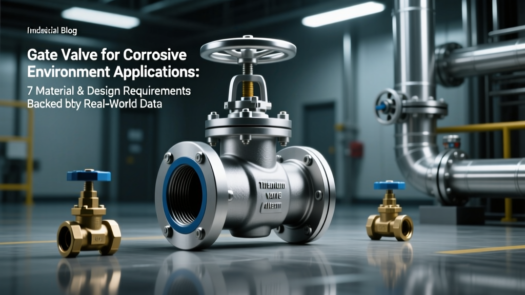 Corrosion-Resistant Gate Valve: 7 Evidence-Based