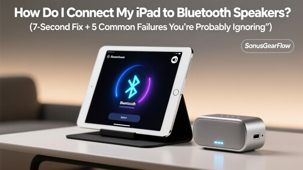 iPad Bluetooth Speaker Connection Fixes (2026)