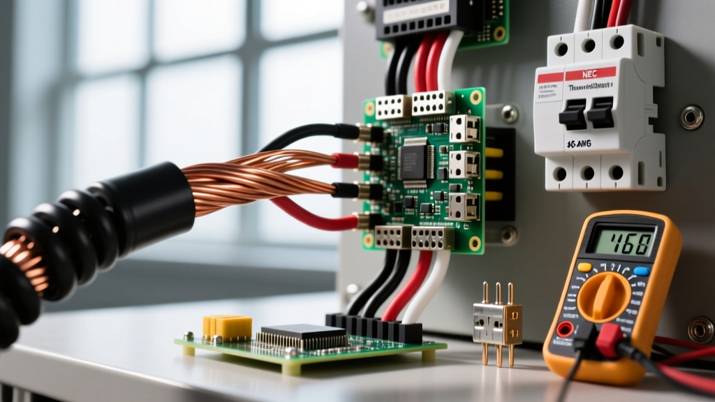 40 Amp Range Wire Size: NEC Sizing Rules and Derating Traps