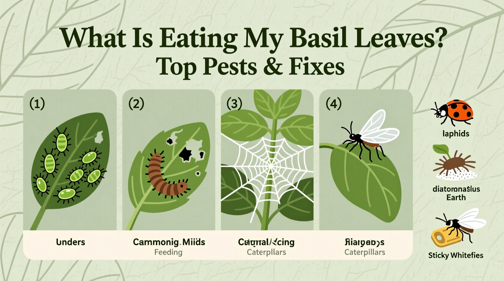 5 Pests Eating Your Basil (+ Fixes) | TheHomeSprouts