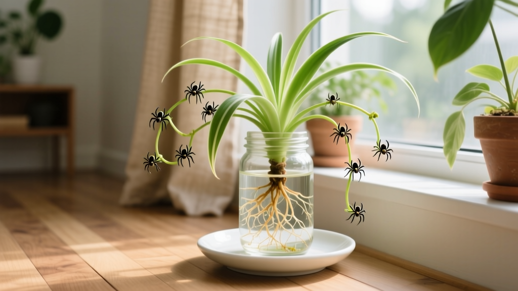 Propagate Spider Plants in Water: The Right Way
