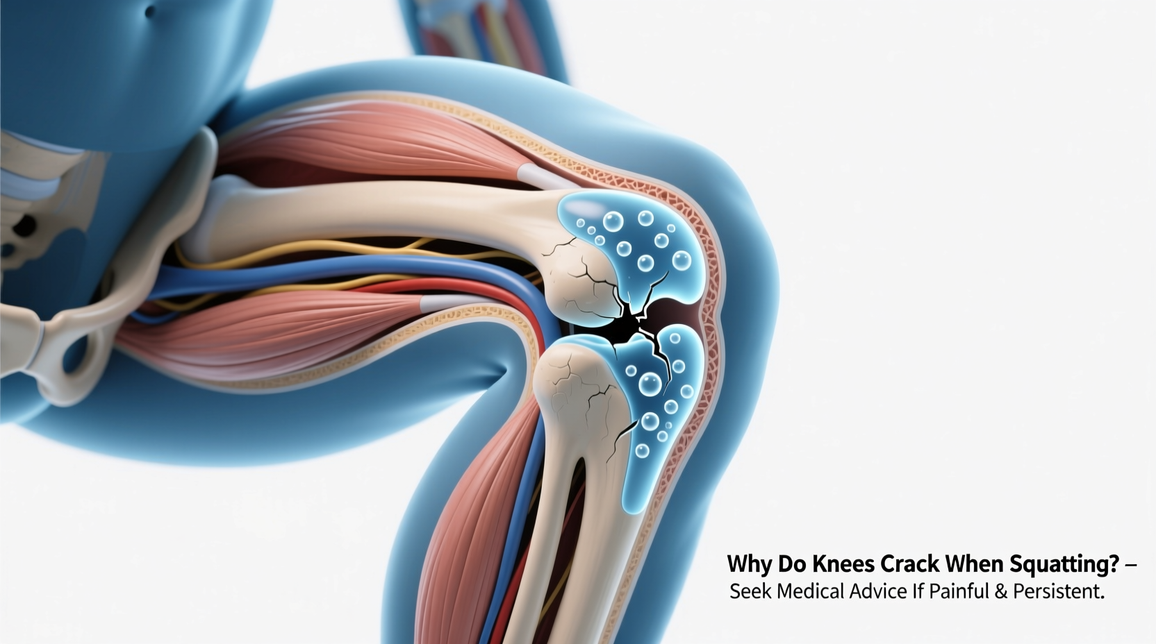 why do my knees crack when i squat when to see a doctor
