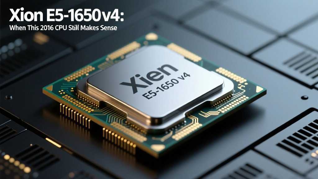 Xeon E5-1650 v4: When This 2016 CPU Still Makes Sense