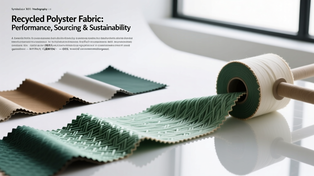 Recycled Polyester Fabric: Performance, Sourcing & Sustainability