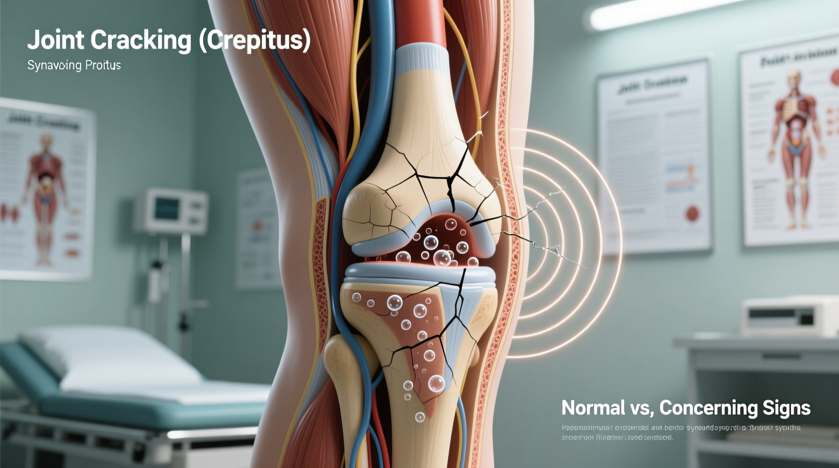 why do my joints crack so much when i move is it a sign of concern
