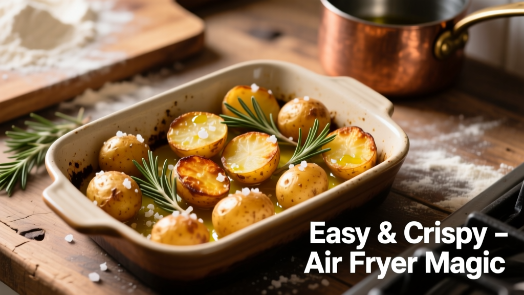 Air Fryer Roasted Potatoes: Crispy, Golden & Easy